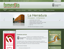 Tablet Screenshot of fomentas.com